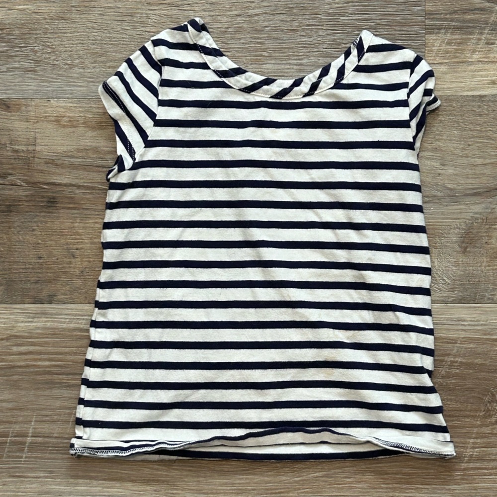 Striped girls tee sz 5/6